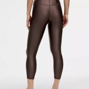 Lululemon Satin Shine HR Tight 25” color Espresso size 0 NWT